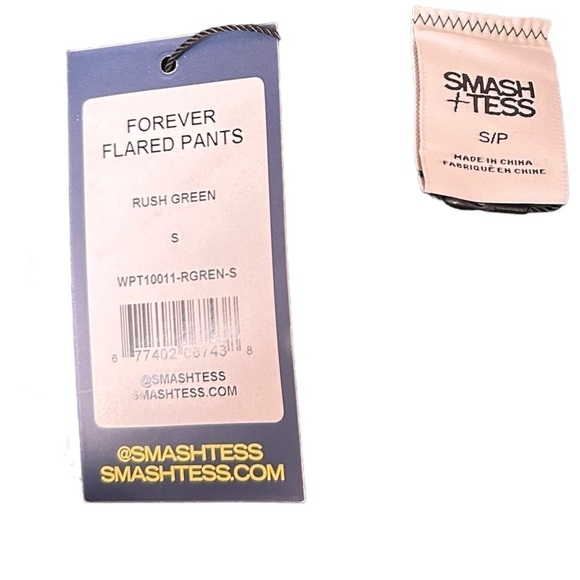 SMASH + Tess Forever Flared Pants- Rush Green - Picture 8 of 12